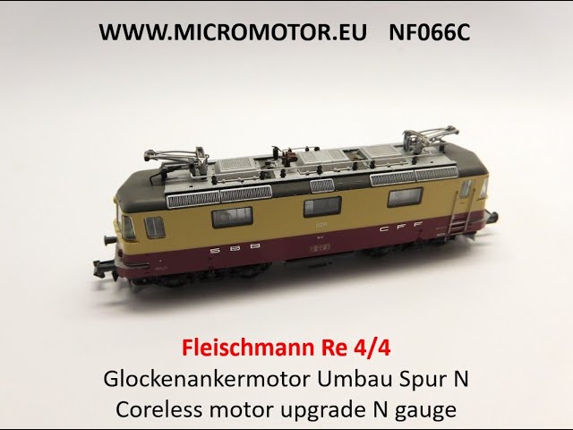 NF066C Fleischmann Re 4-4 - YouTube