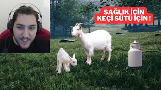 KEÇİ ALIP SÜT SAĞDIM ! RANCH SİMULATOR (5. BÖLÜM)