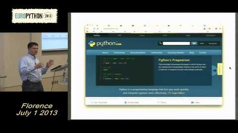 Introduction + V.  van Lindberg - The next 20 years of Python