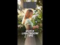 Quick Lightroom Tips: Brighten Dark Photos #shorts