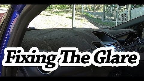 Fixing the Glare - Dash mat Install and updates closer to Stage 2!