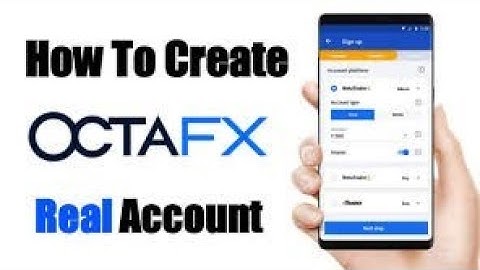 How To Create OctaFX Account in mobile || OctaFX account kaise banaye || verify | 2022