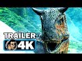 JURASSIC WORLD 2 Official Trailer #1 (4K ULTRA HD) Chris Pratt Dinosaur Movie 2018