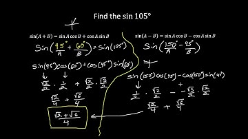 Sum and Difference Formulas