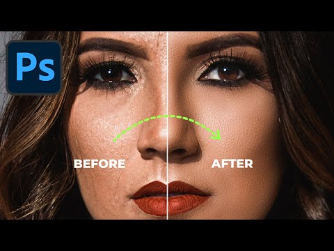 AMAZING “RETOUCHING” Trick with "BLUR FILTERS" - Photoshop!