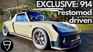 PORSCHE 914 RESTOMOD! Caymanengined 975kg reinvention DRIVEN