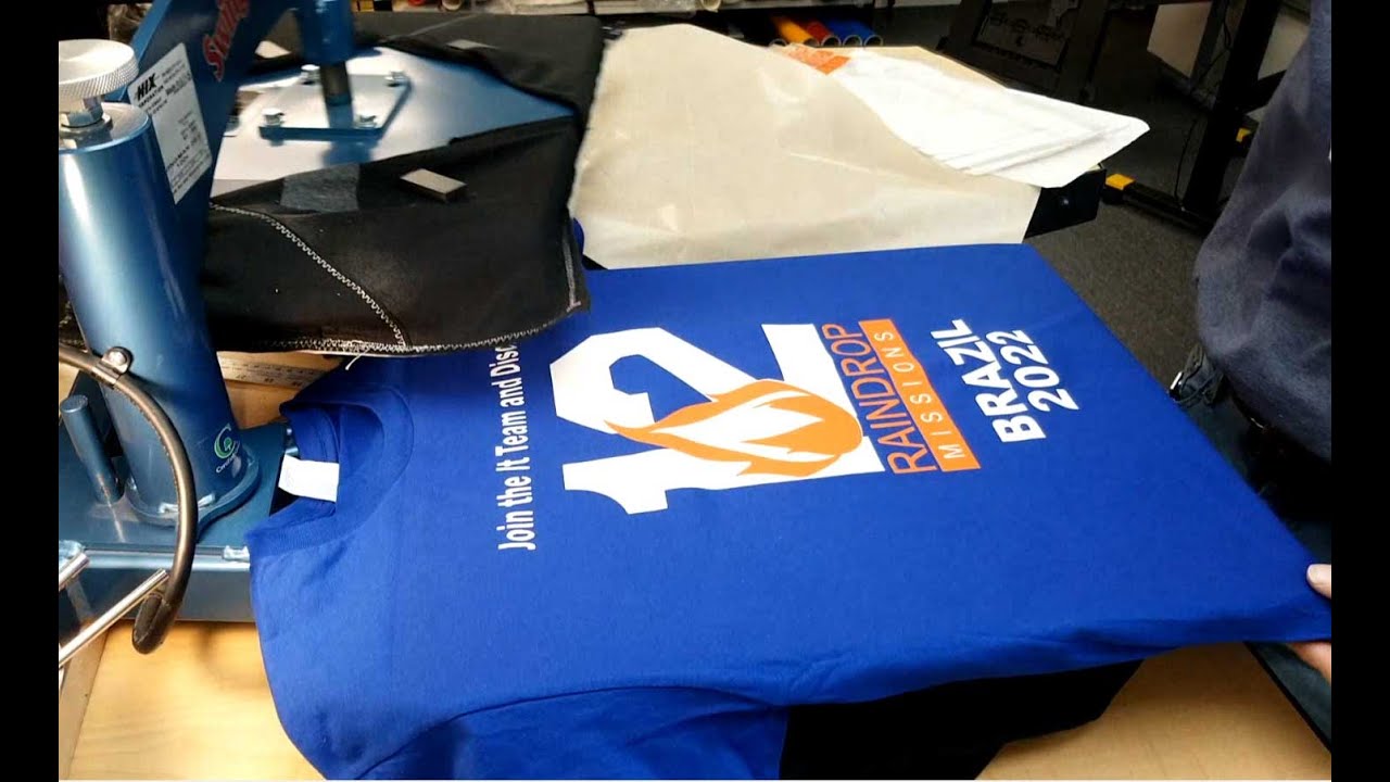 Pressing Two Layers Heat Transfer Vinyl | HTV | Heat Press | Print Life