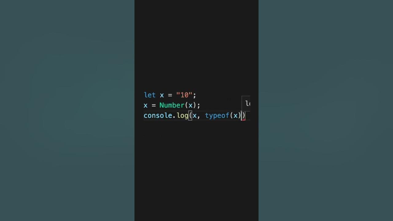 how to convert a string to a number and vice versa - YouTube