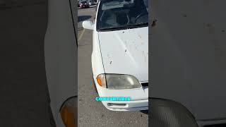 1990 Geo Metro convertible #fallintoshorts