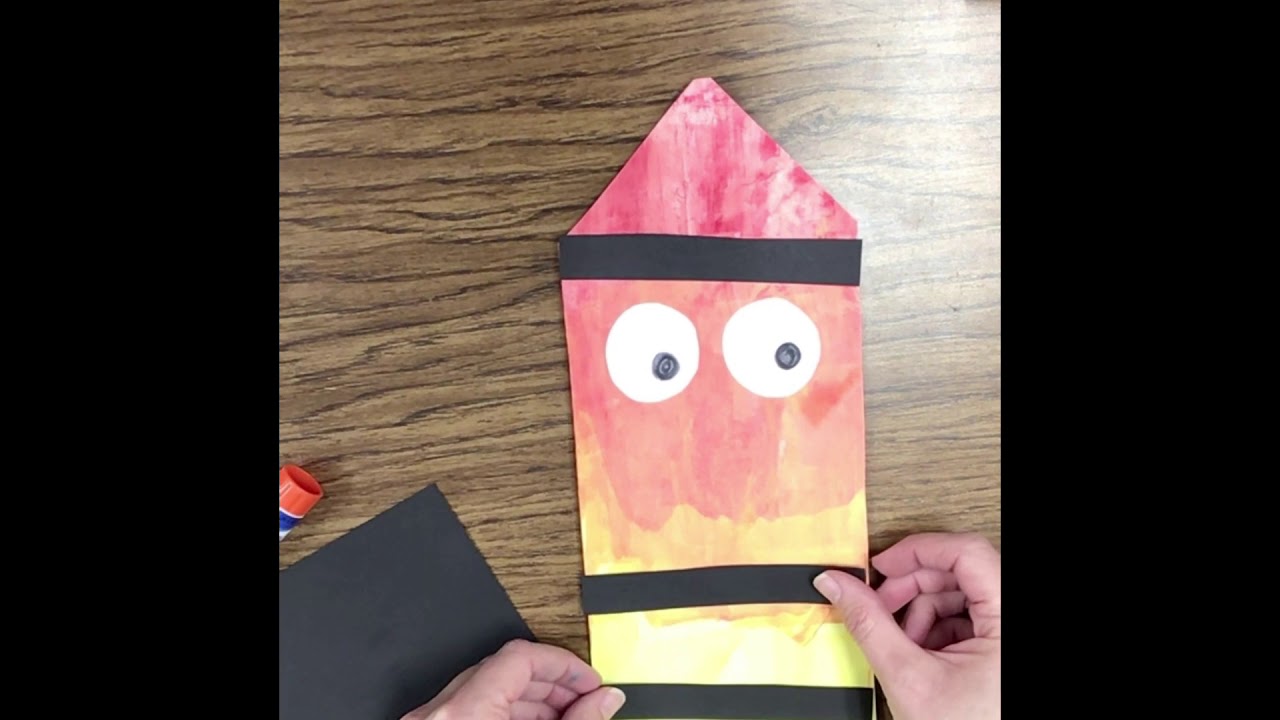The Day the Crayon Quit Activity YouTube