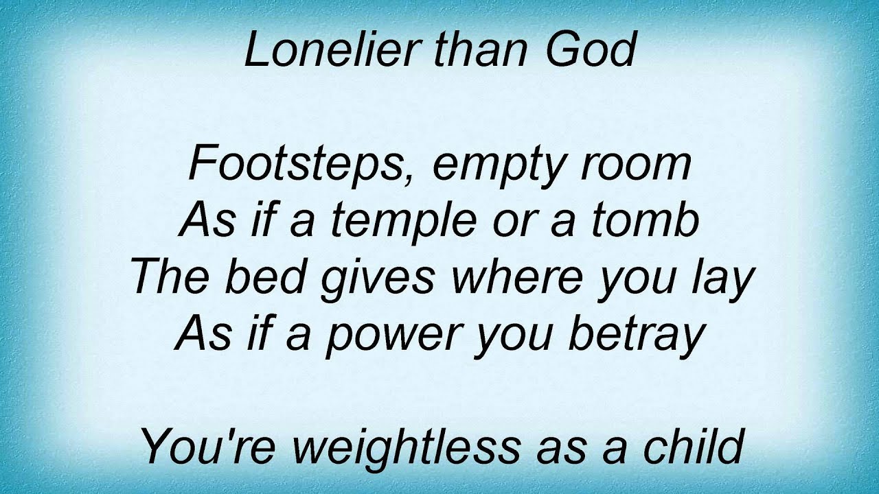 Chris Whitley Weightless Lyrics YouTube