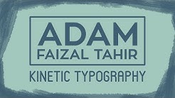 Faizal Tahir - Adam (Kinetic Typography Lyrics)  - Durasi: 2:52. 