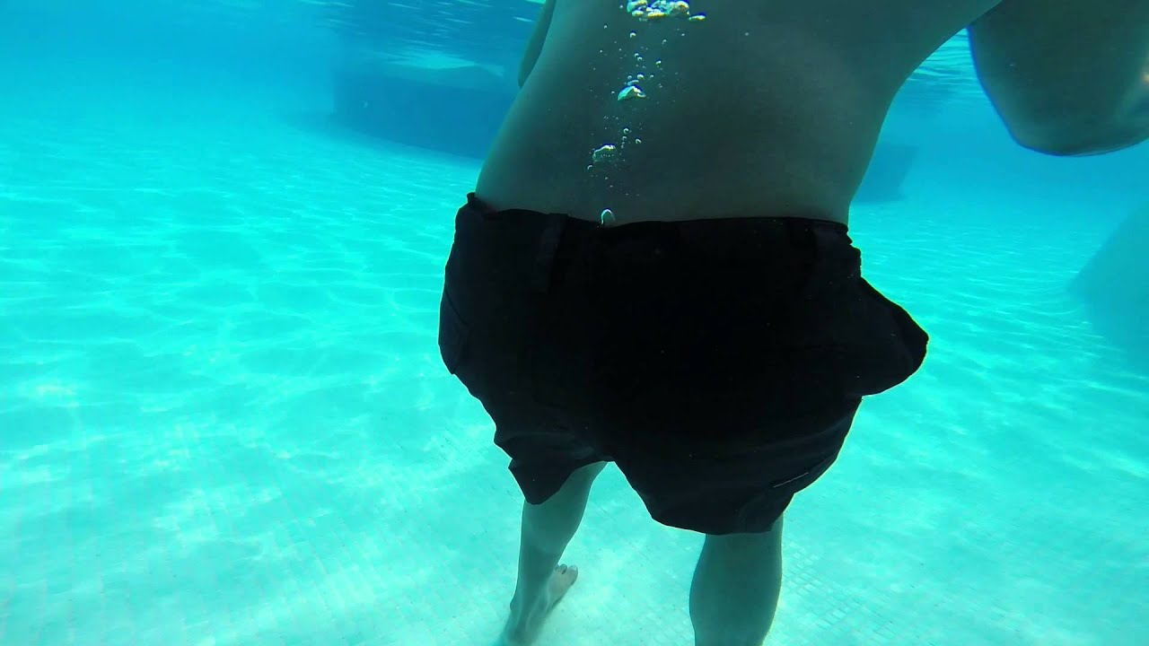 Underwater Fart in SLOW MOTION! - YouTube