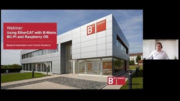 Berghof Webinar Series: Using EtherCAT with B-Nimis BC Pi and Raspberry OS
