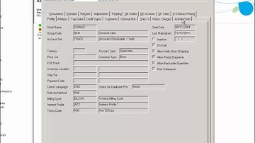 Sage 300 ERP (ACCPAC) Accounts Receivable Year End Part 4