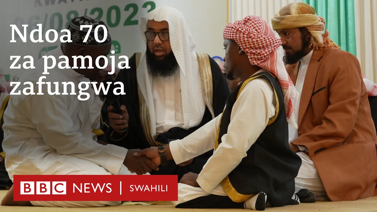 Ndoa 70 za vijana wasio na mahari zafungwa Tanzania