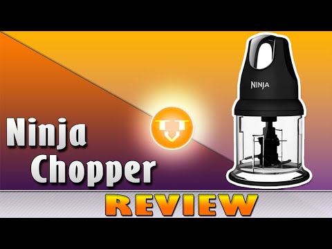 Ninja Food Chopper Express Chop Elite 200W 16 Oz Bowl Food Processor