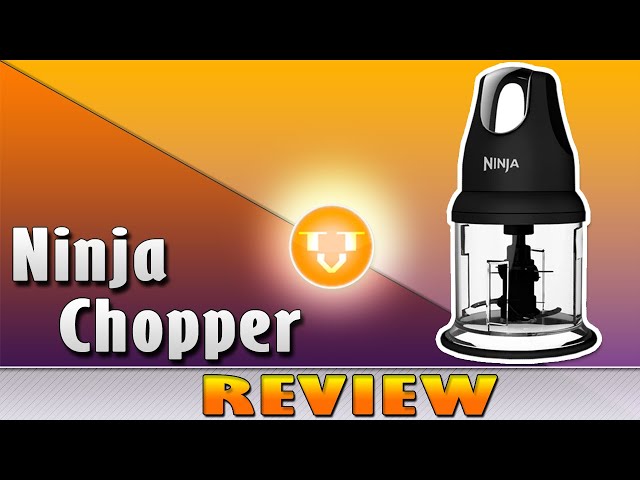 Ninja Express Chop Food Chopper Mini Food Processor 200W - Tested