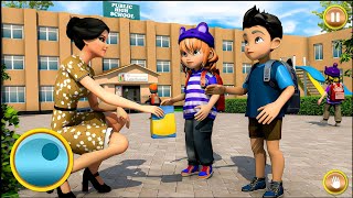 Virtual Family Simulator Life Game-Public High School Android Gameplay screenshot 3