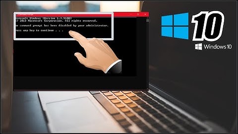 How to Enable/Disable Command Prompt Permanently in Window (Prevent Access to Command Prompt ).