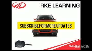 mahindra XYLO! key program with Garuda or ismart.