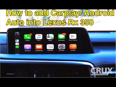How to install Carplay/Android Auto on a 2013-2019 Lexus RX350