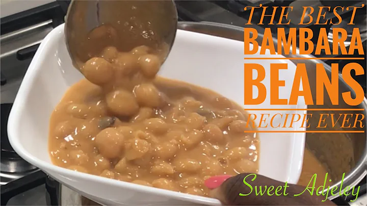 ONCE YOU SEE THIS BAMBARA BEANS RECIPE , YOU WILL ...