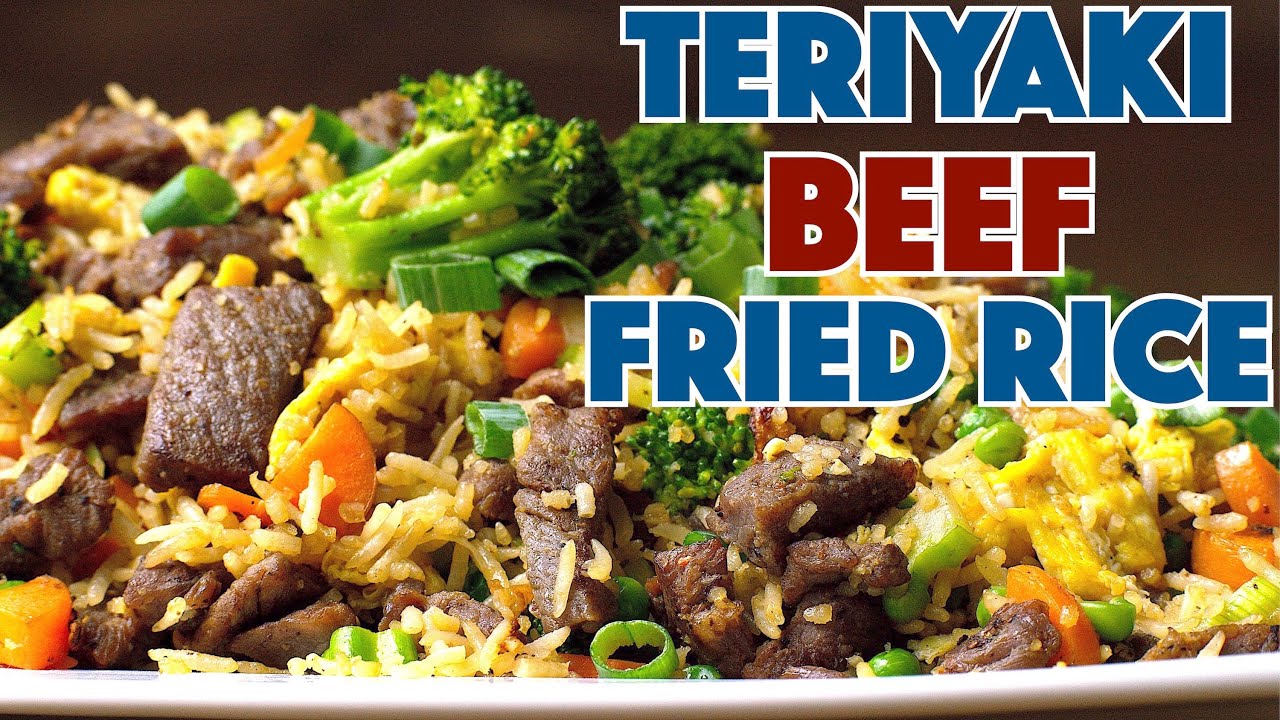 Totally Addictive! Teriyaki Beef Fried Rice Recipe | Glen And Friends Cooking