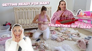 starting to get ready for baby #3, what i got the girls for v day + therapy update!!