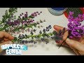 Цветы из бисера. Лаванда из бисера— подробный мастер-класс.✔️Beaded flowers, Lavender