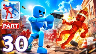 🥊 Stickman Ragdoll Fight - Gameplay Walkthrough Part 30 - Funny Physics Fighting Game (iOS, Android) screenshot 1
