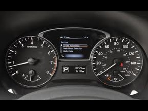 Video: Paano mo i-reset ang ilaw ng langis sa isang 2013 Nissan Altima?