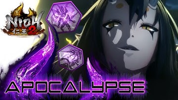 Nioh 2  | Apocalypse (BEST Endgame Anima Build) [Build Guide]  仁王2