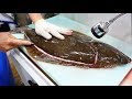 Korean Food - FLOUNDER SASHIMI Jacky’s Seafood Busan Korea