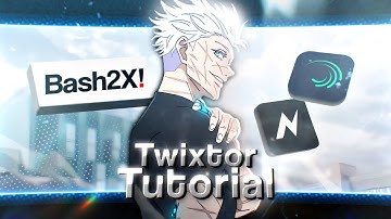 Smooth Twixtor Tutorial - Using Alight Motion, Node Video and Bash2X! (+ Project File)