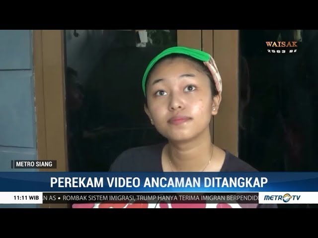 Perekam Video Ancam Jokowi Sudah Tahu akan Ditangkap Polisi class=