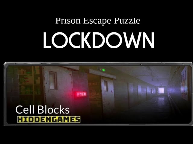 Prison Escape Puzzle Walkthrough [LOCKDOWN - CELL BLOCKS], Big Giant Games
