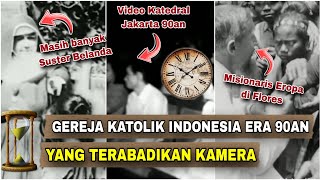 The atmosphere of the Indonesian Catholic Church in the 90s was captured on camera‼️There were st...