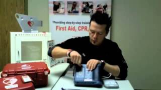 Philips FRx AED Servicing by Canadian First-Aid Training Ltd.