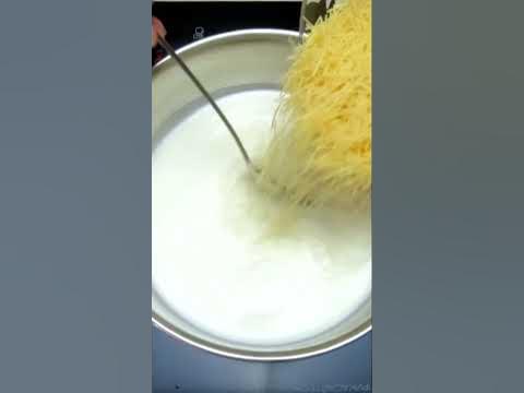 Молочный суп с вермишелью - YouTube