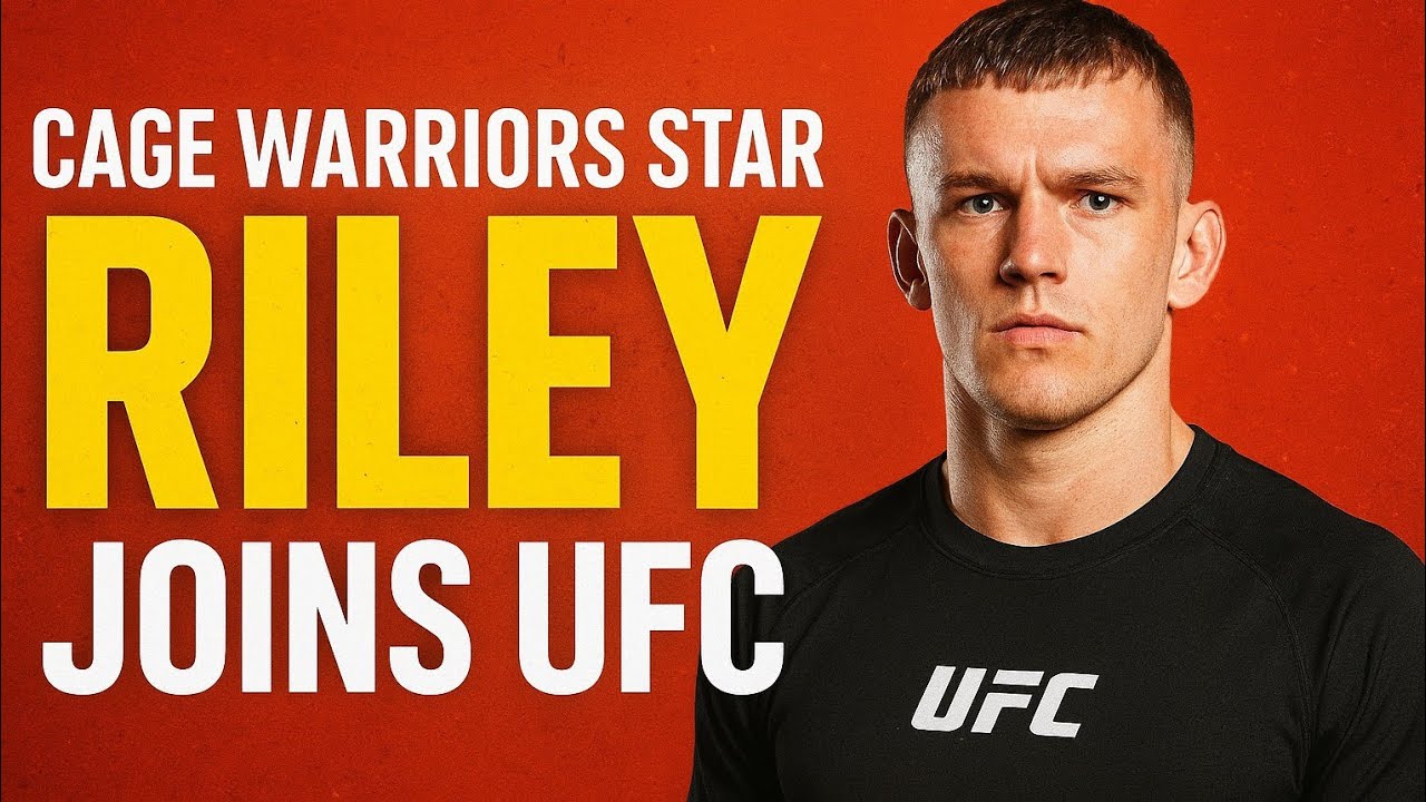 Cage Warriors Star Luke Riley Signs with UFC | Undefeated British ...