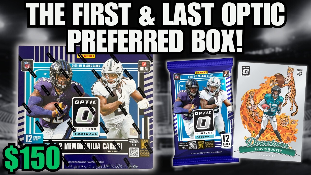 IS THE COST WORTH IT?!? 2025 Panini Optic Football Preferred Box Review!