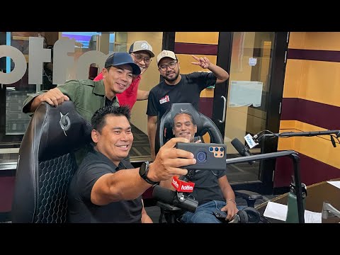 Dato’ Qobin Sertai Bekpes Hot Tawan Puncak Kinabalu.