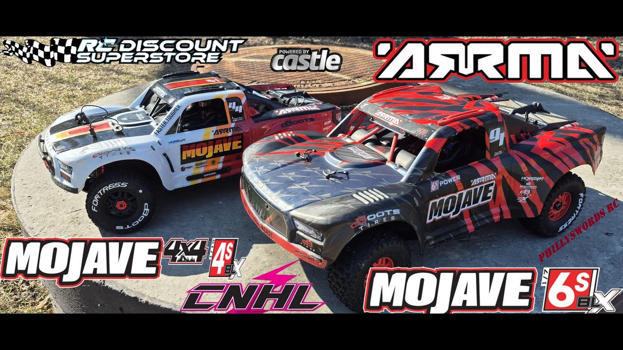 Arrma Mojave 6S and 4S What is my favorite?