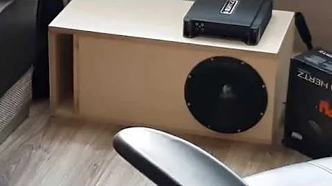 NEW ENCLOSURE for z906 subwoofer *GOES DOWN TO 23Hz*