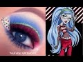 Monster High's Ghoulia Yelps Makeup Tutorial