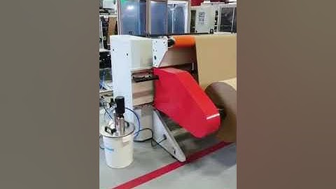 TC 18-46 FLAT HANDLE PAPER BAG MAKING MACHINE OF SOMTAŞ