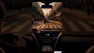 She Stopped Traffic in Paris 😳 | AI Cinematic Short#bmw #carpov #alcinema #alshorts #youtubeshorts