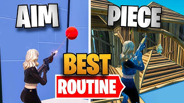 The BEST Practice Routine To Go PRO In Fortnite (1-8 Hours)