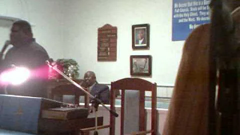 Bishop Shawn Hooper at Grays Chapel FBH Church.wmv